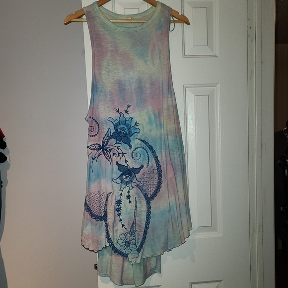 Free People Tie-dyed Tyler Tunic - Picture 2 of 9